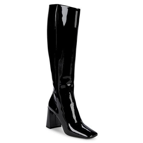 prada black patent boots|prada genuine leather boots.